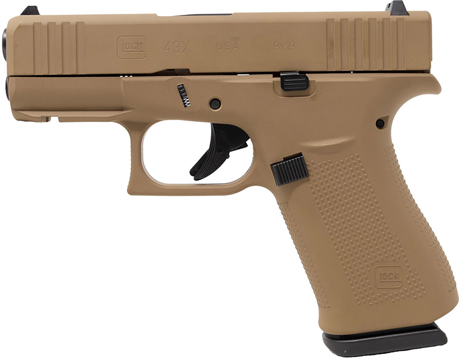 GLOCK G43X 9mm 3.41 in 10-Round Semi-Automatic Pistol - view number 2