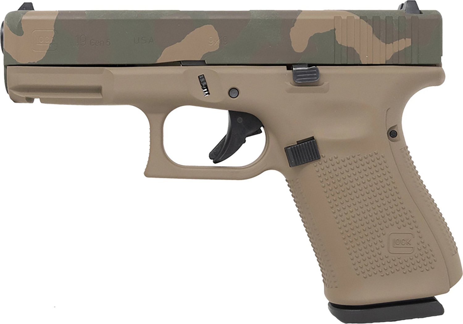 GLOCK G19 Gen 5 Liberty 9mm 4.02 in 15-Round Semi-Automatic Pistol - view number 2