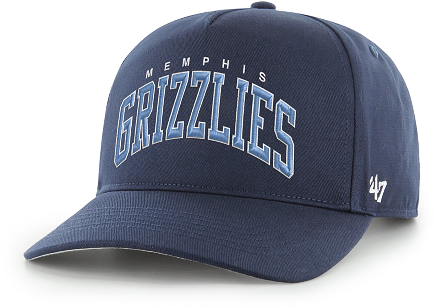 47B Men's Grizzlies Block Arch Hitch Cap - view number 2