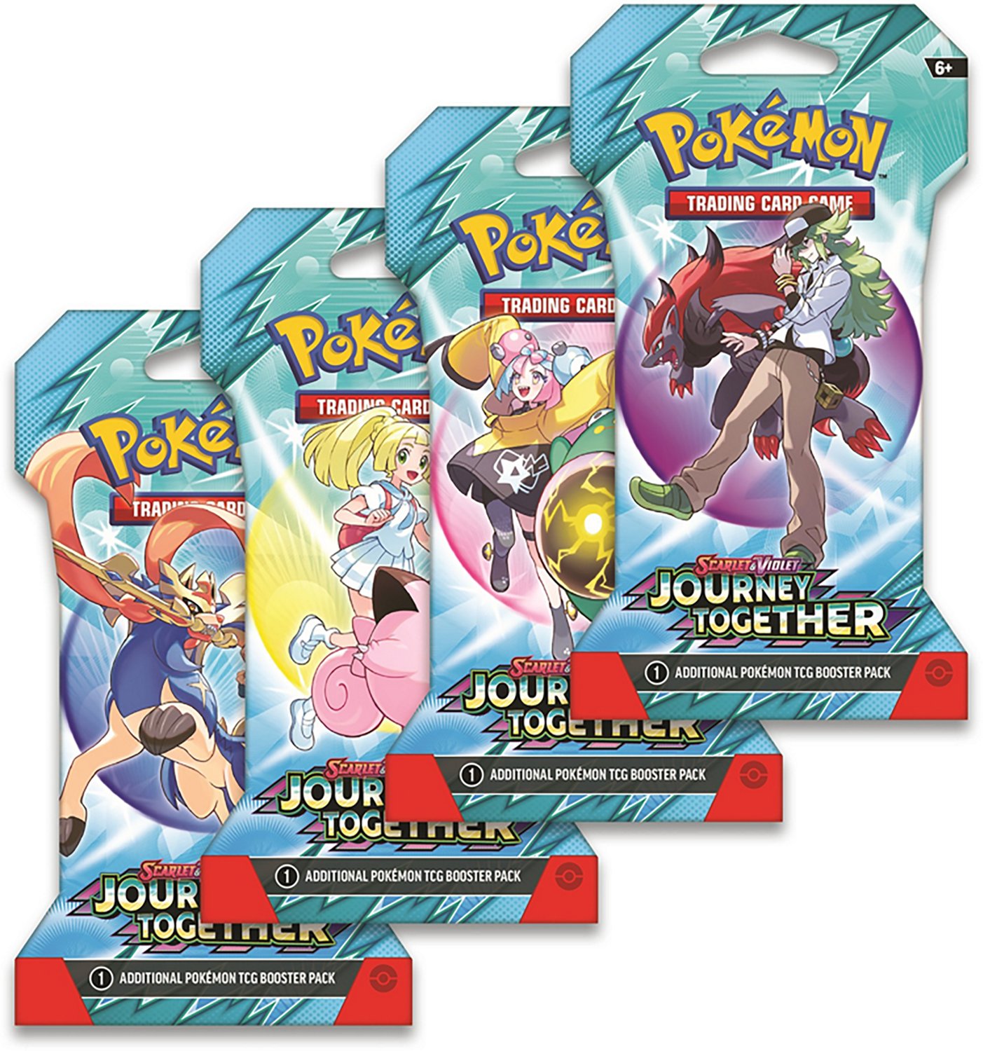 Pokemon Scarlet and Violet 9 Journey Together Sleeved Booster Pack - view number 1