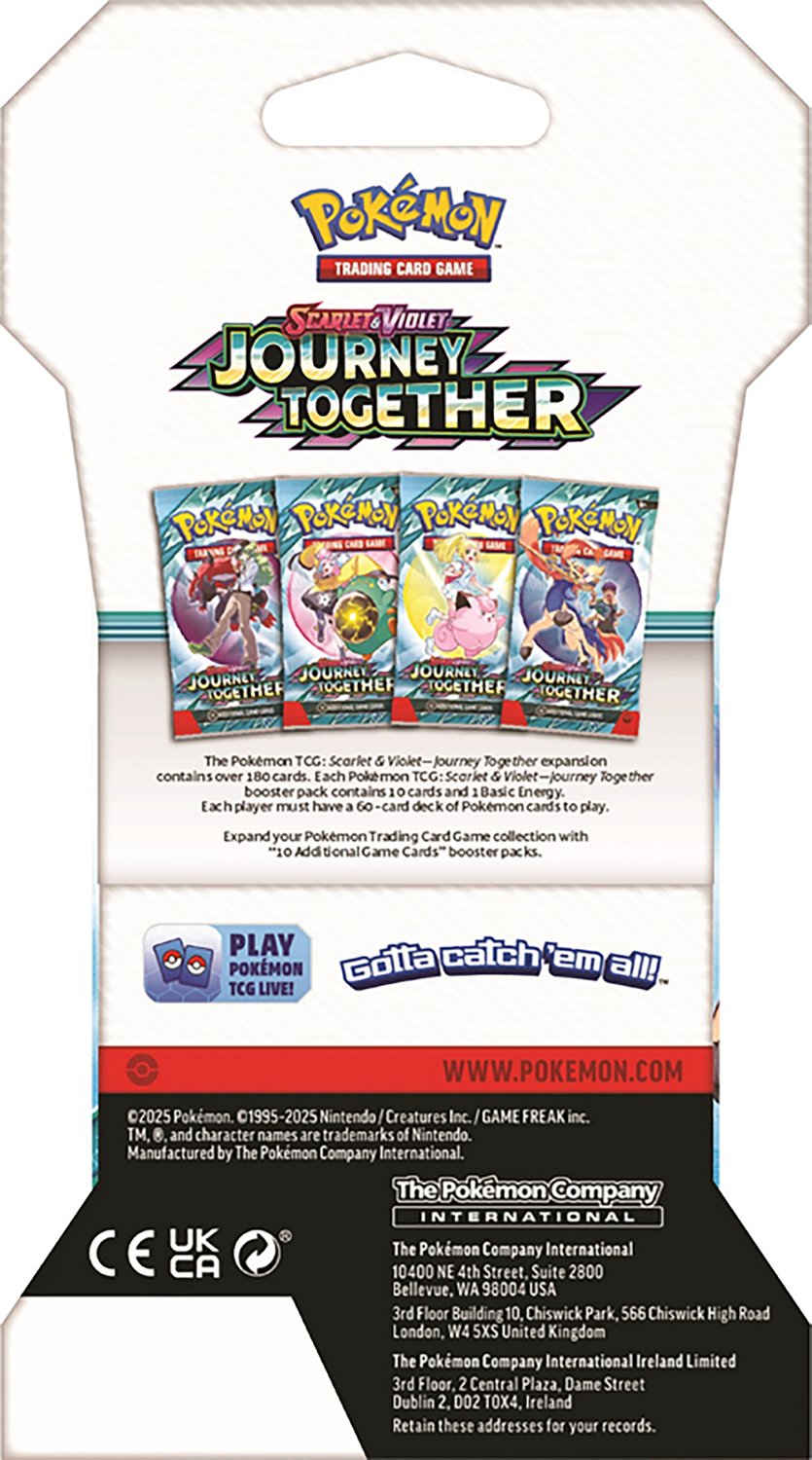 Pokemon Scarlet and Violet 9 Journey Together Sleeved Booster Pack - view number 2