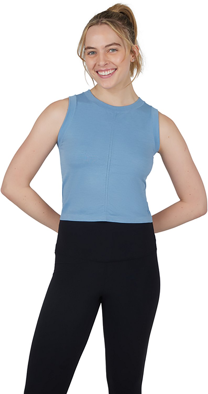 90 Degree by Reflex Women's Seamless Bridgett Racer Slim Fit High Neck Tank Top - view number 3