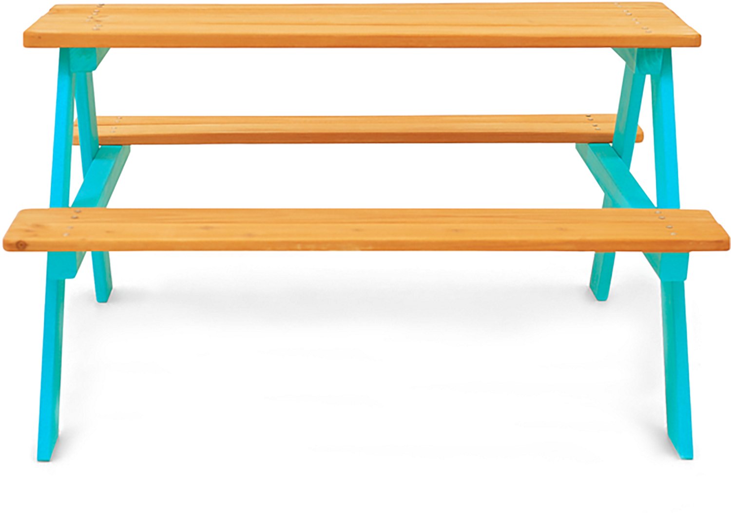 Teamson Kids' Classic A-Frame Wooden Picnic Table - view number 2