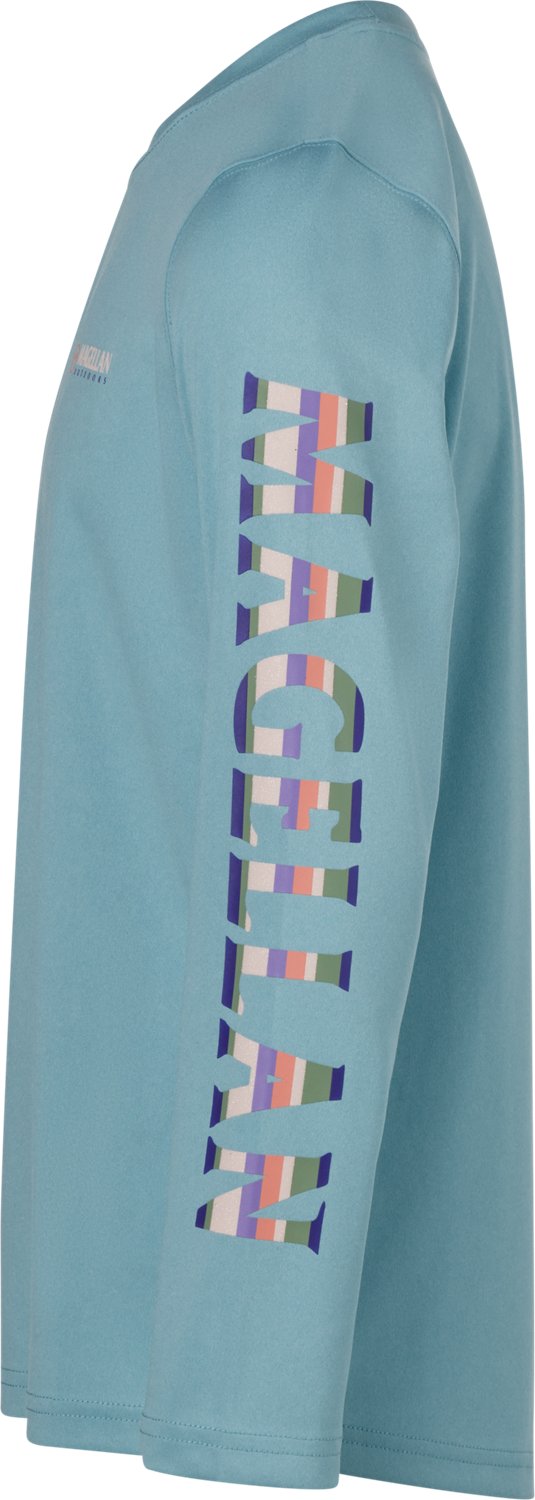 Magellan Outdoors Girls' Caddo Lake Logo Long Sleeve T-shirt                                                                     - view number 3