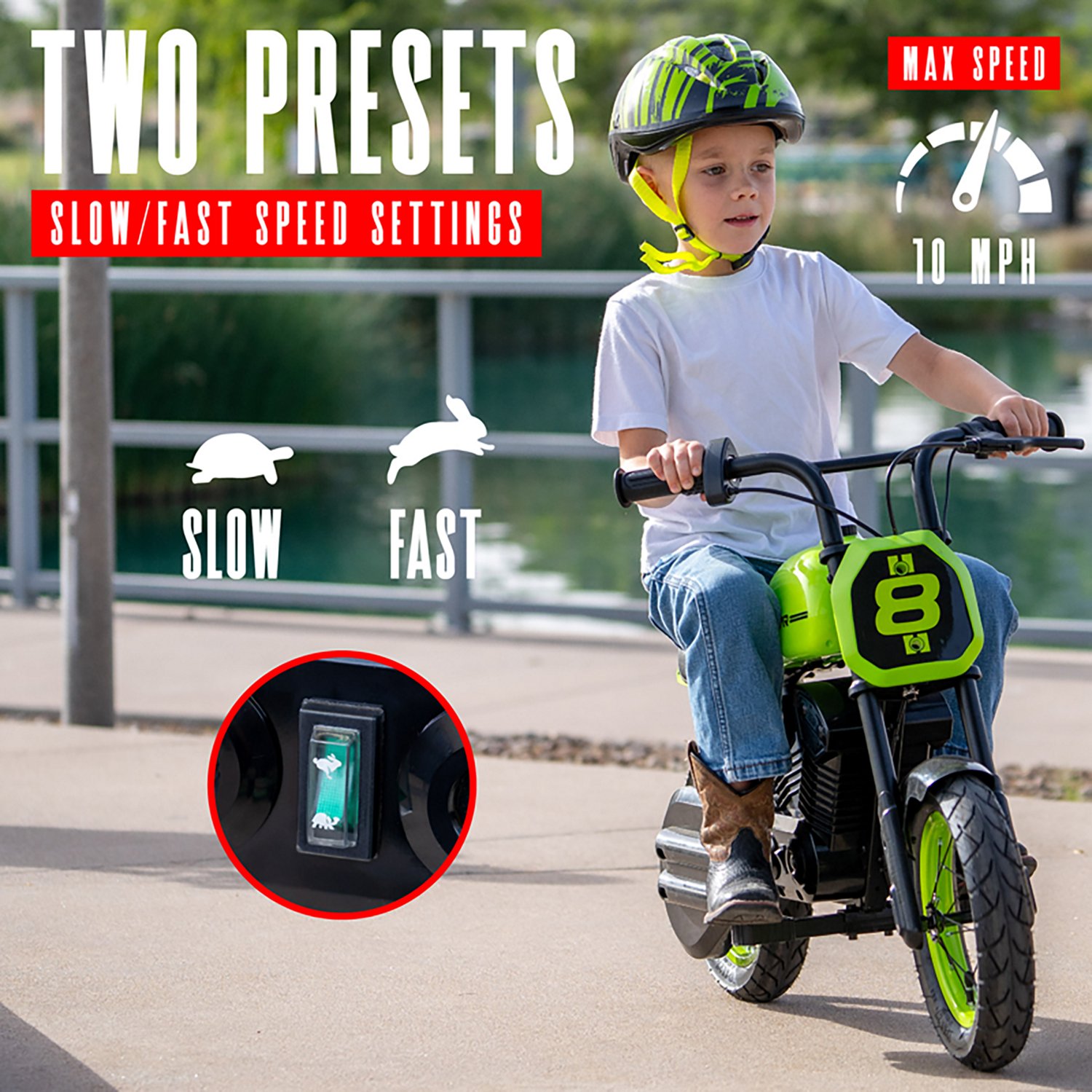 Madd Gear Kids' Electric 24 V Motorcycle - view number 5