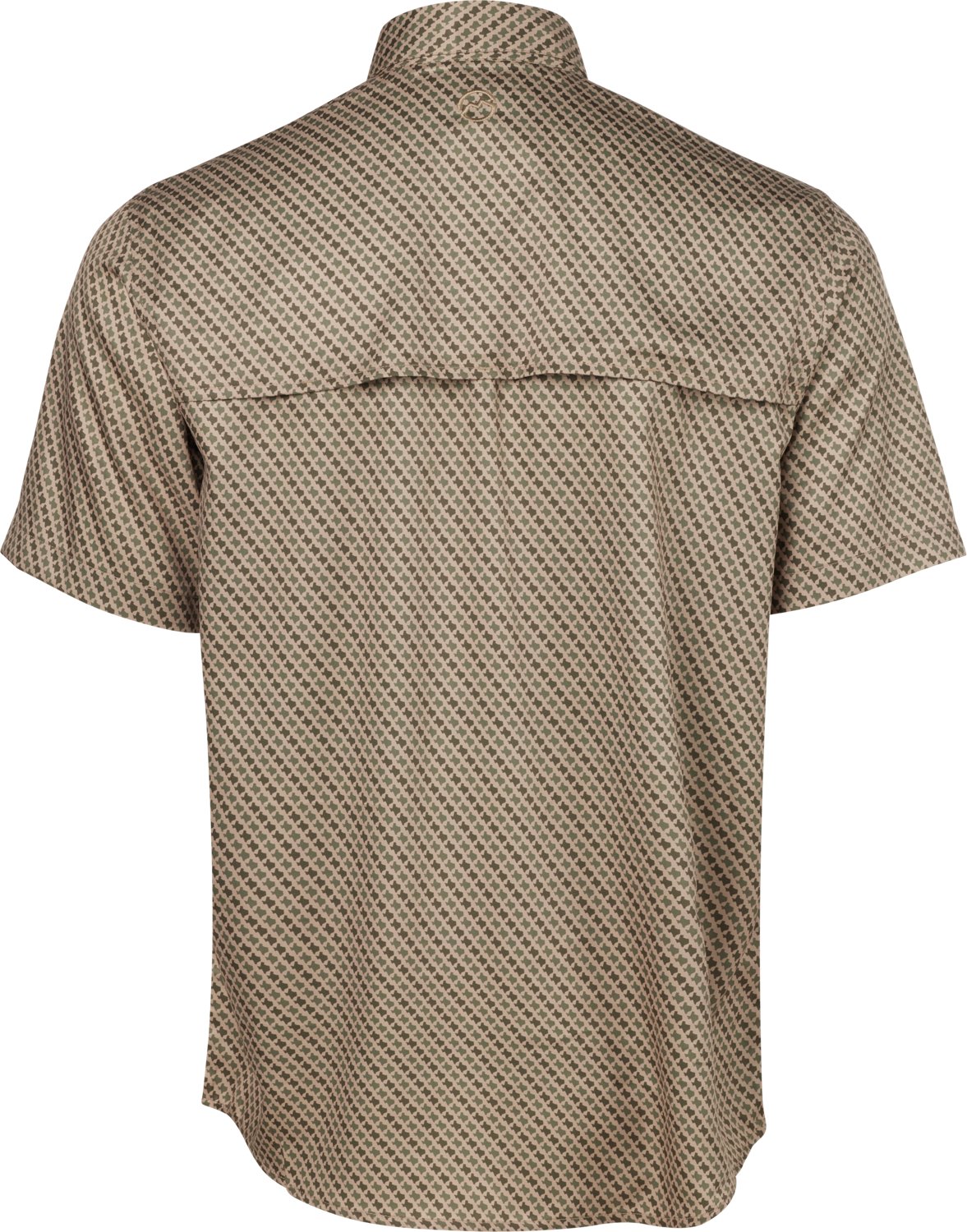 Magellan Outdoors Men's FishGear Local State Texas Print Short Sleeve Button-Down Shirt - view number 2