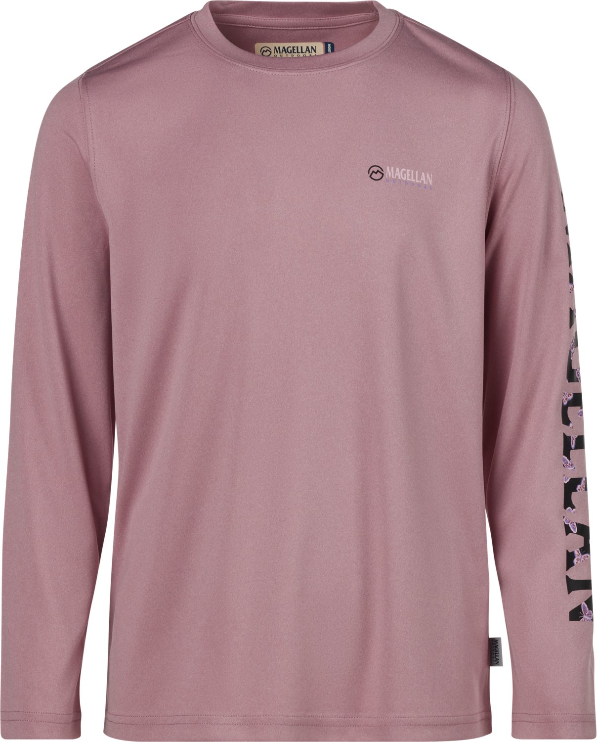 Magellan Outdoors Girls' Caddo Lake Logo Long Sleeve T-shirt                                                                     - view number 3