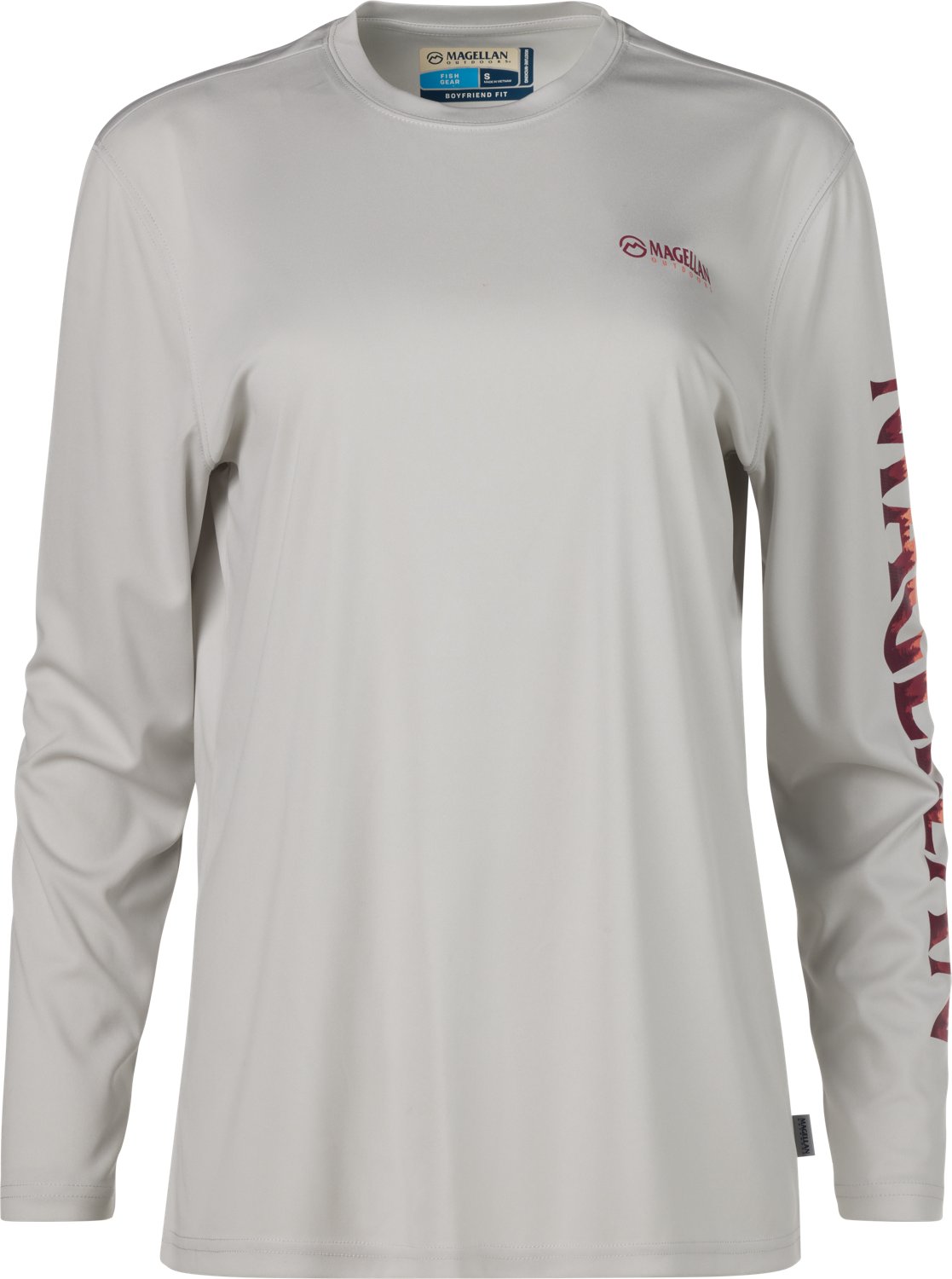 Magellan Women's Caddo Lake Logo Long Sleeve T-shirt                                                                             - view number 6