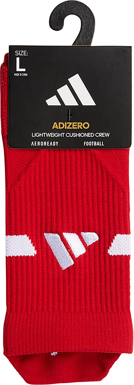adidas Men's Adizero 2 Football Cushioned Crew Socks - view number 5