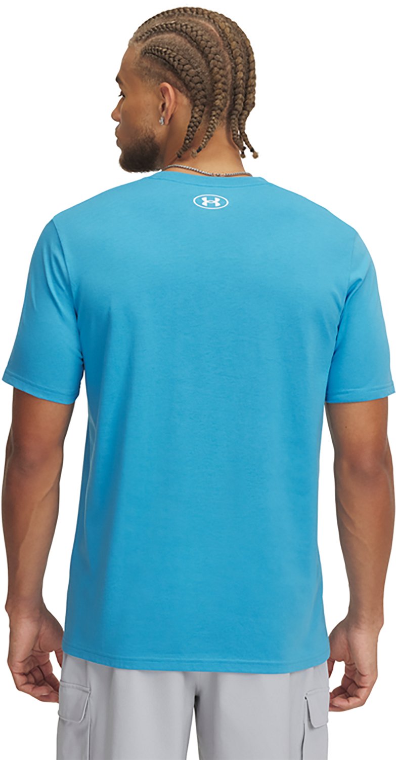 Under Armour Men's Camo Boxed Logo T-shirt                                                                                       - view number 2