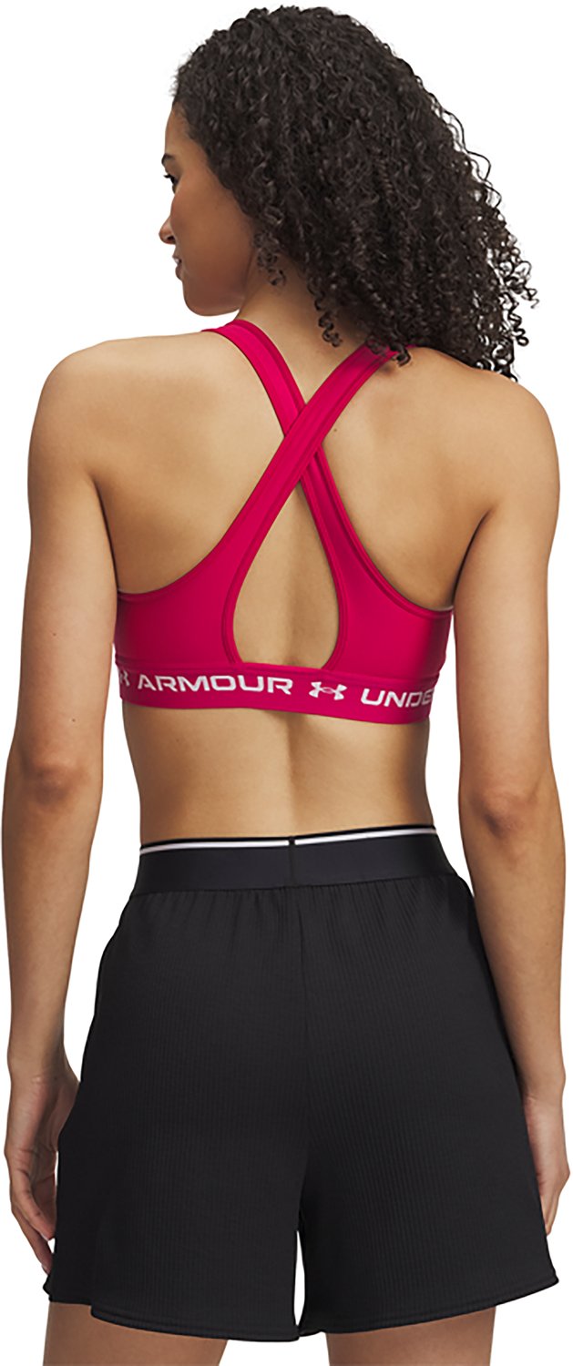 Under Armour Women's Crossback Mid Sports Bra                                                                                    - view number 2