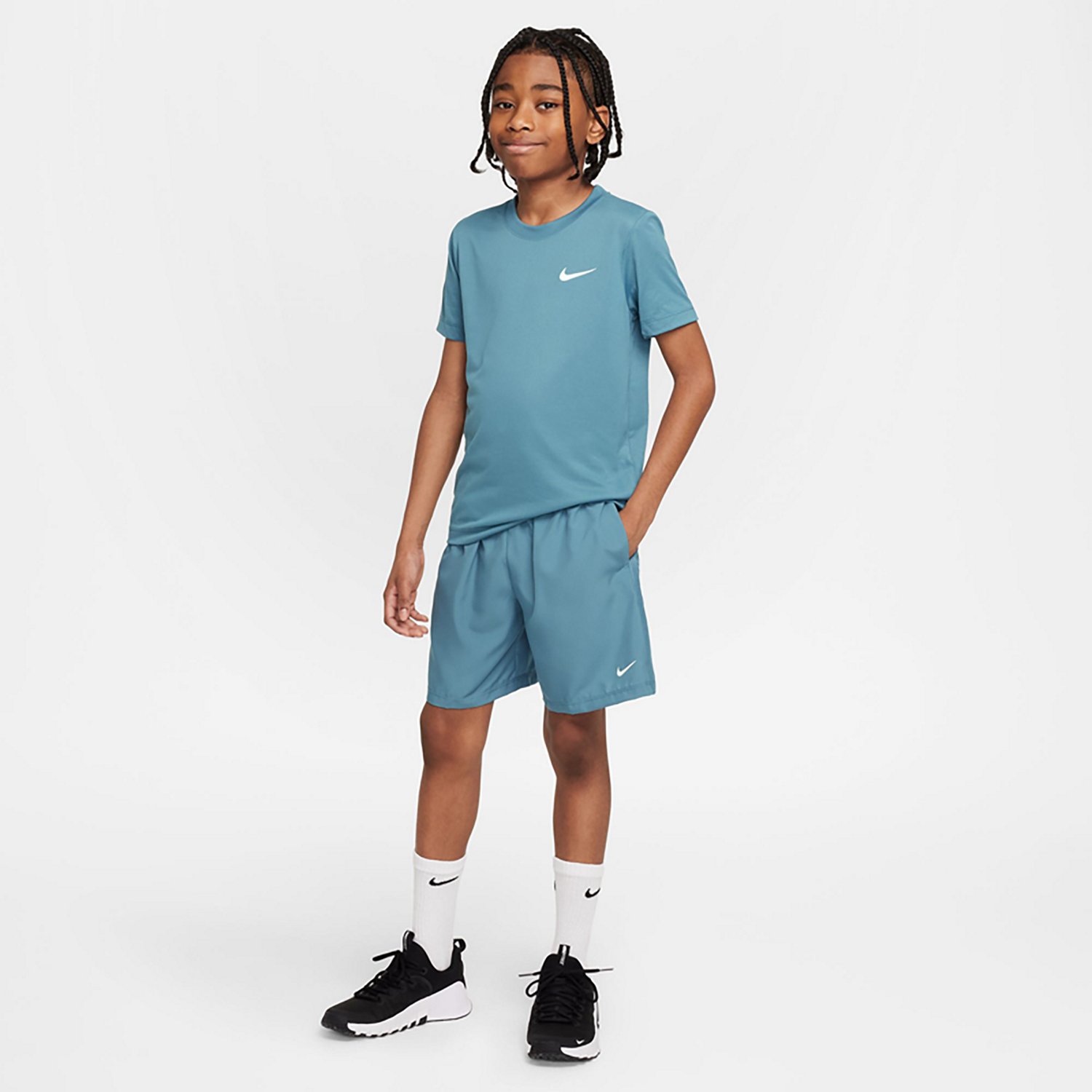 Nike Boys' Dri-FIT Multi+ Woven Shorts 6 in - view number 6