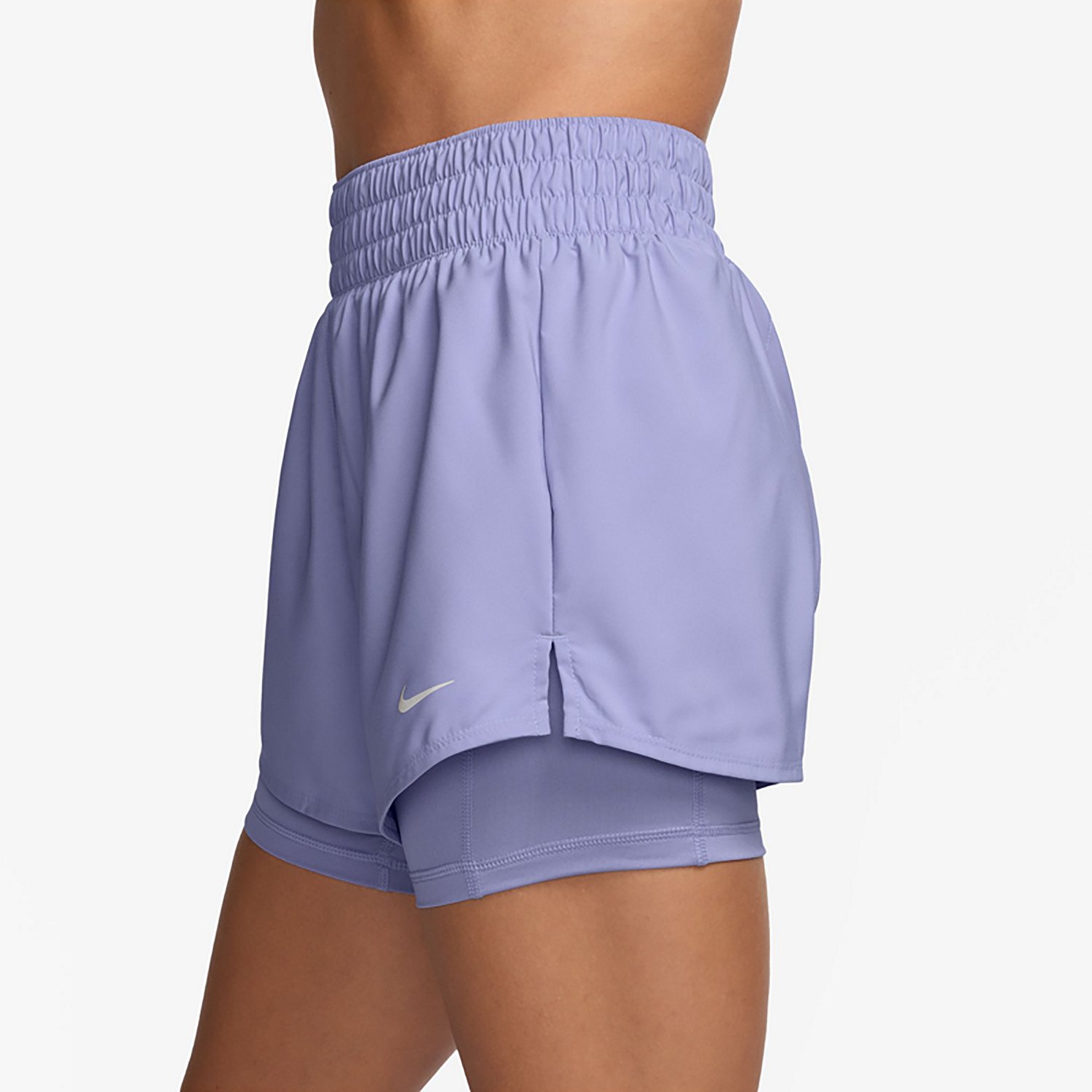 Nike Women's Dri-FIT One High-Rise 2-in-1 Shorts 3 in - view number 3
