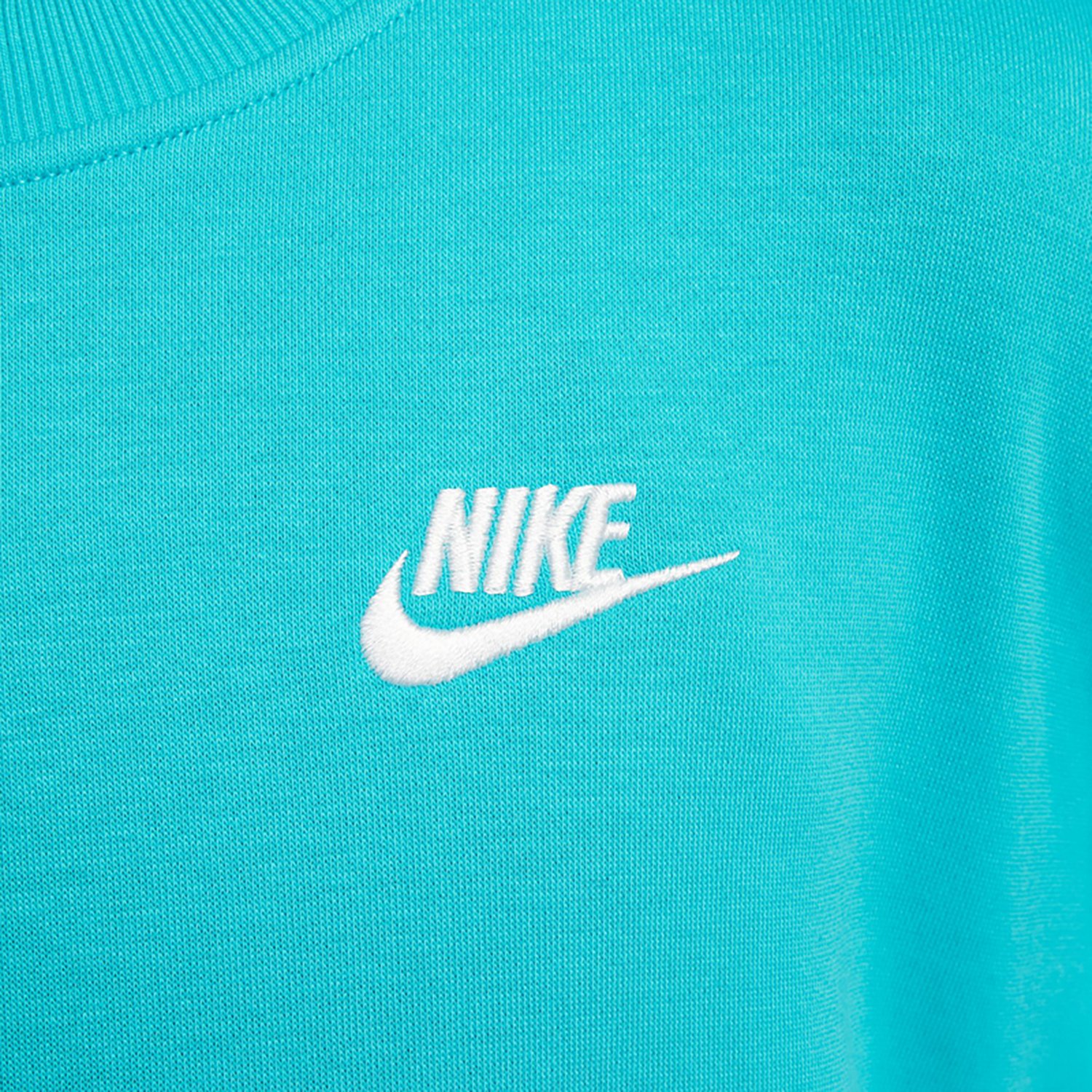 Nike Girls' Sportswear Club Fleece Oversized Crew Pullover - view number 3
