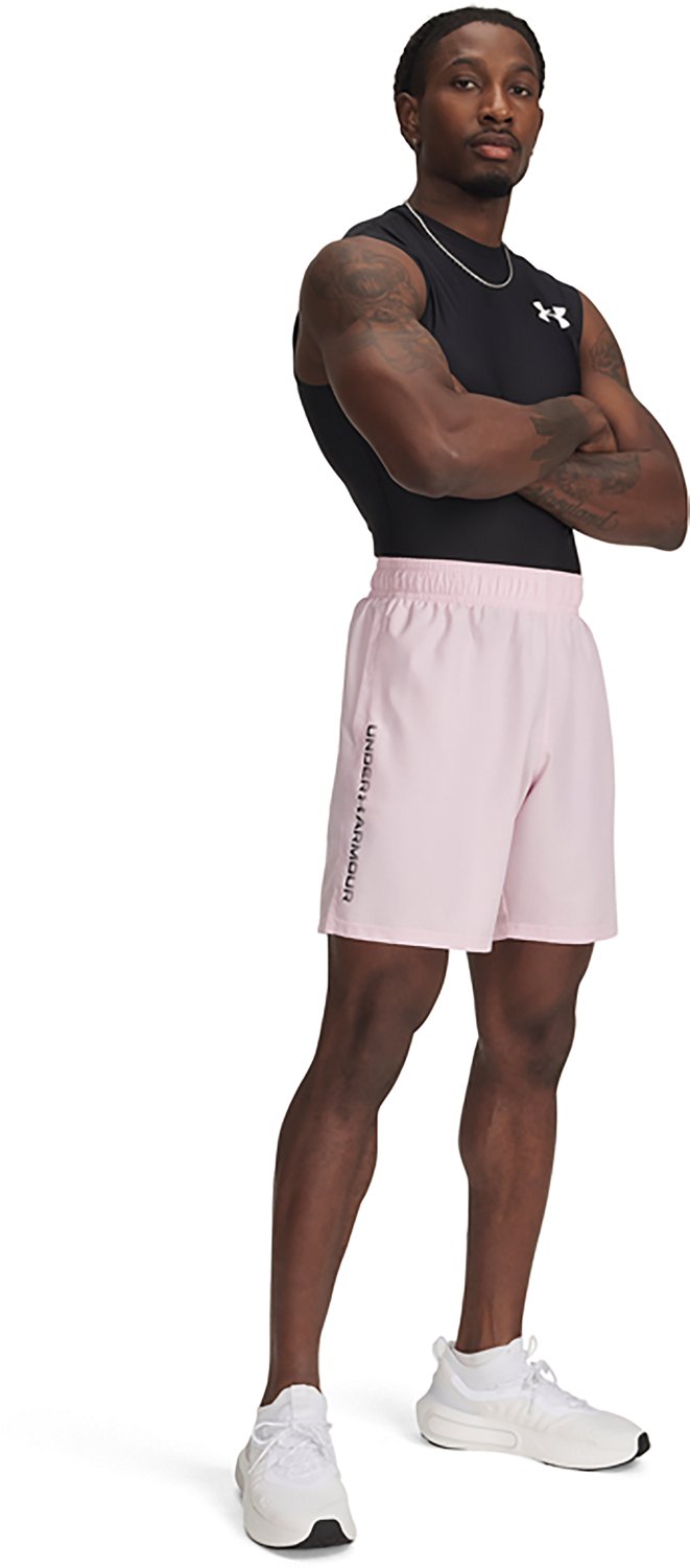 Under Armour Men's Woven Wordmark Shorts 8.25 in                                                                                 - view number 3