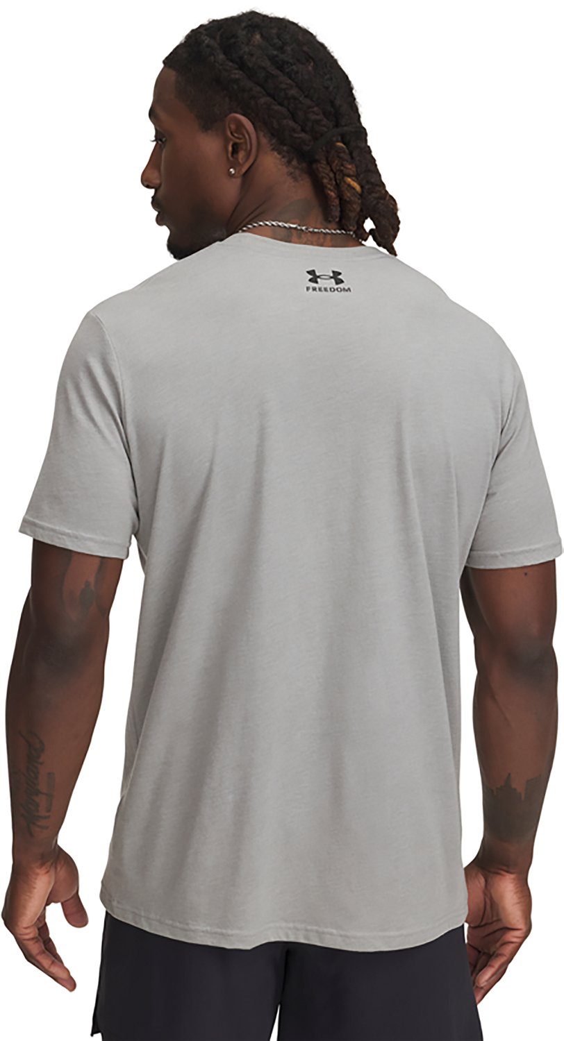Under Armour Men's Freedom Flag Short Sleeve T-shirt                                                                             - view number 2