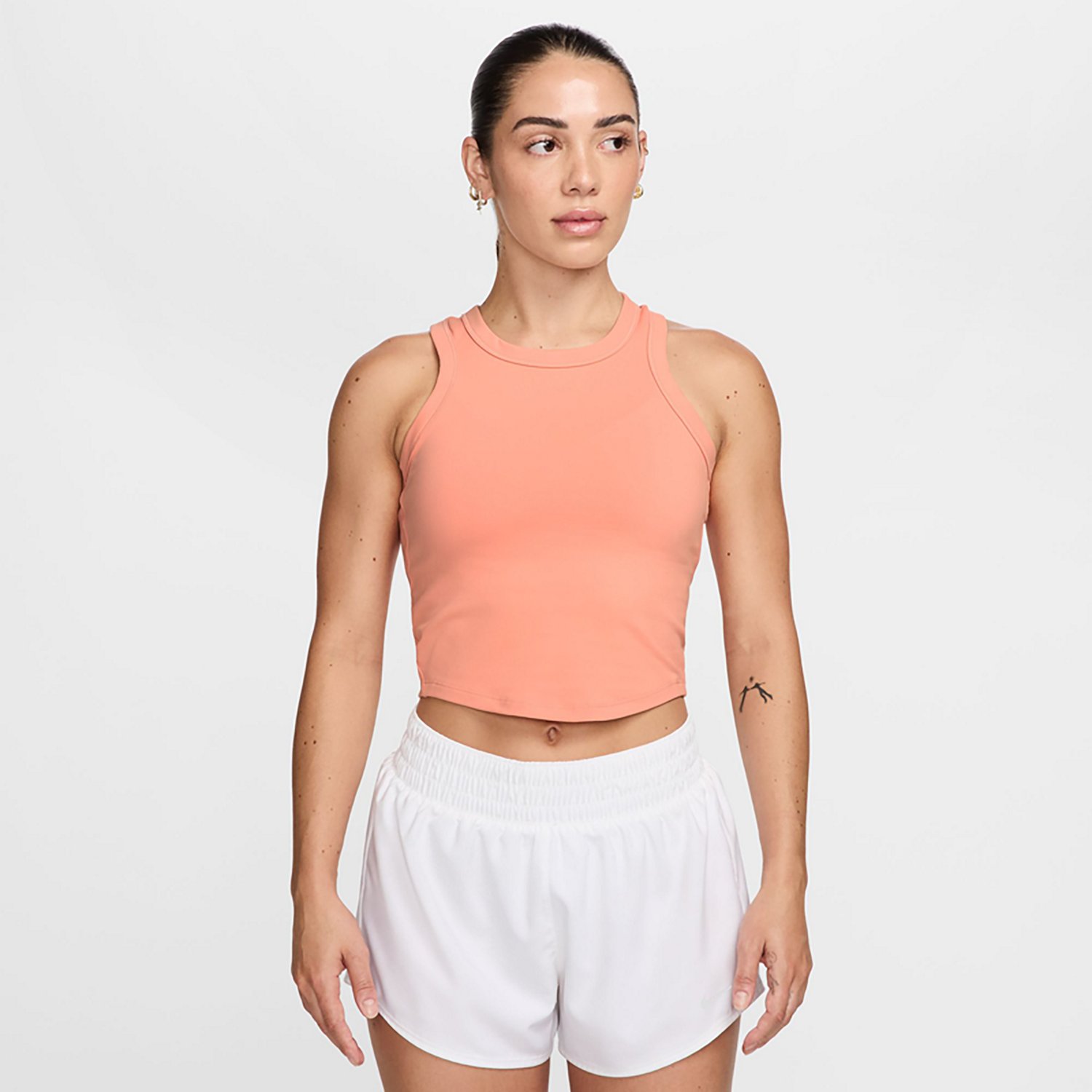 Nike Women's One Fitted Dri-FIT Cropped Tank Top