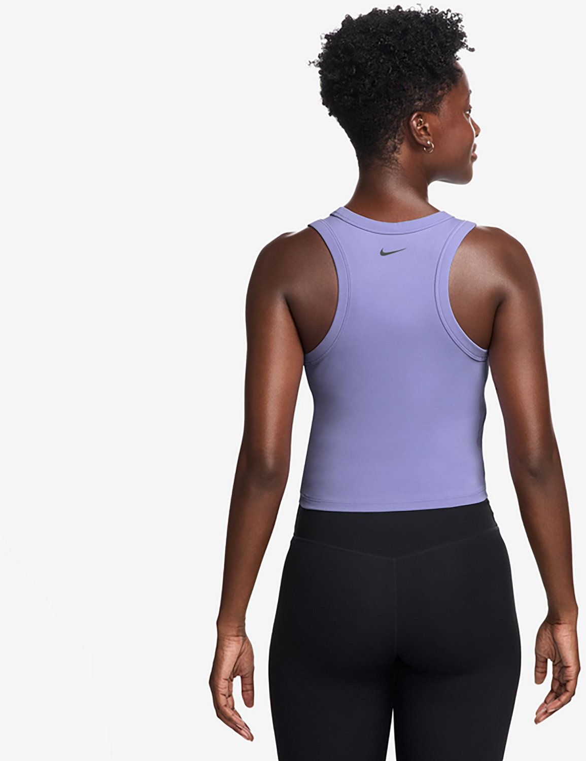 Nike Women's One Fitted Dri-FIT Cropped Tank Top - view number 2