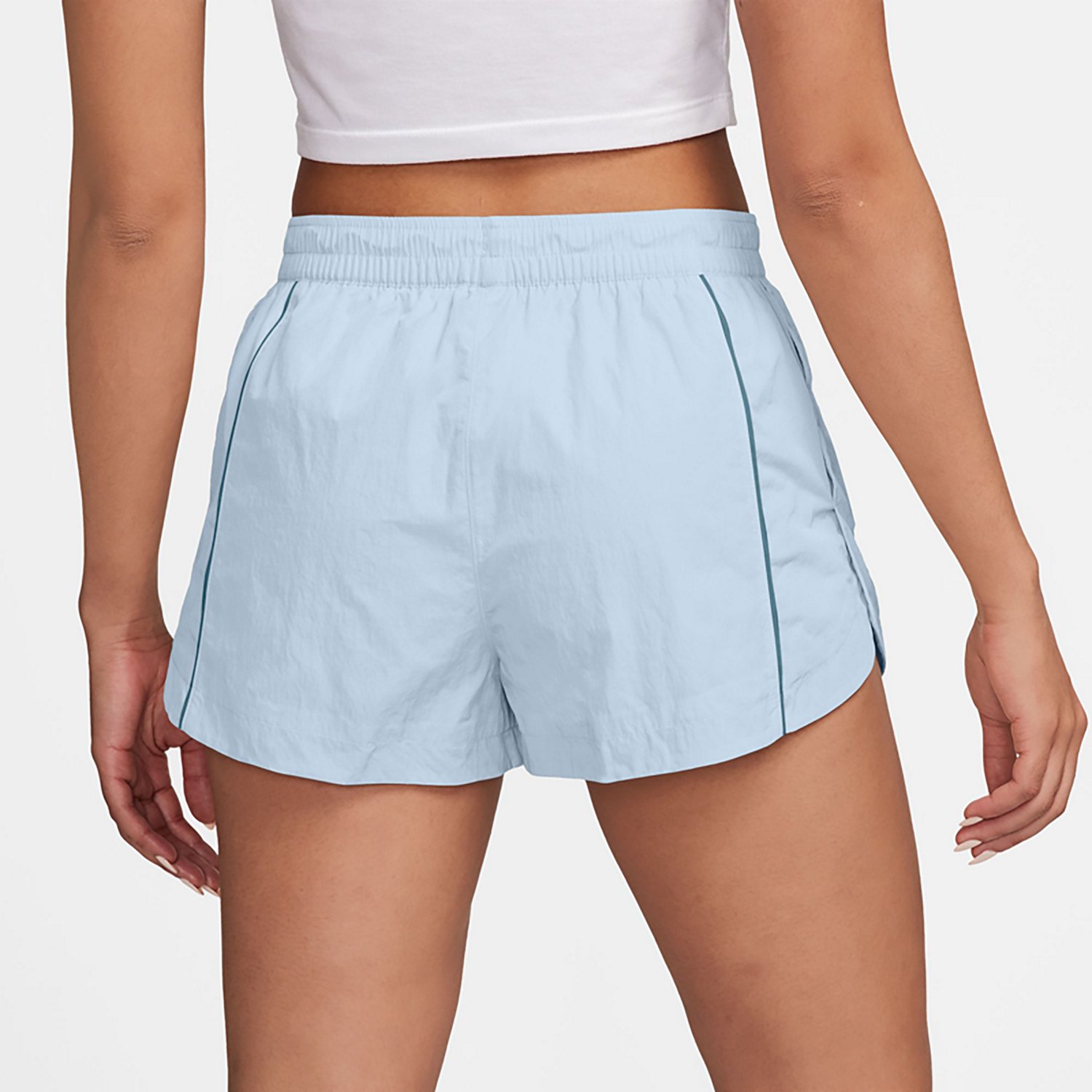 Nike Women's Sportswear Windrunner Woven Mid Rise Shorts 2 in - view number 2