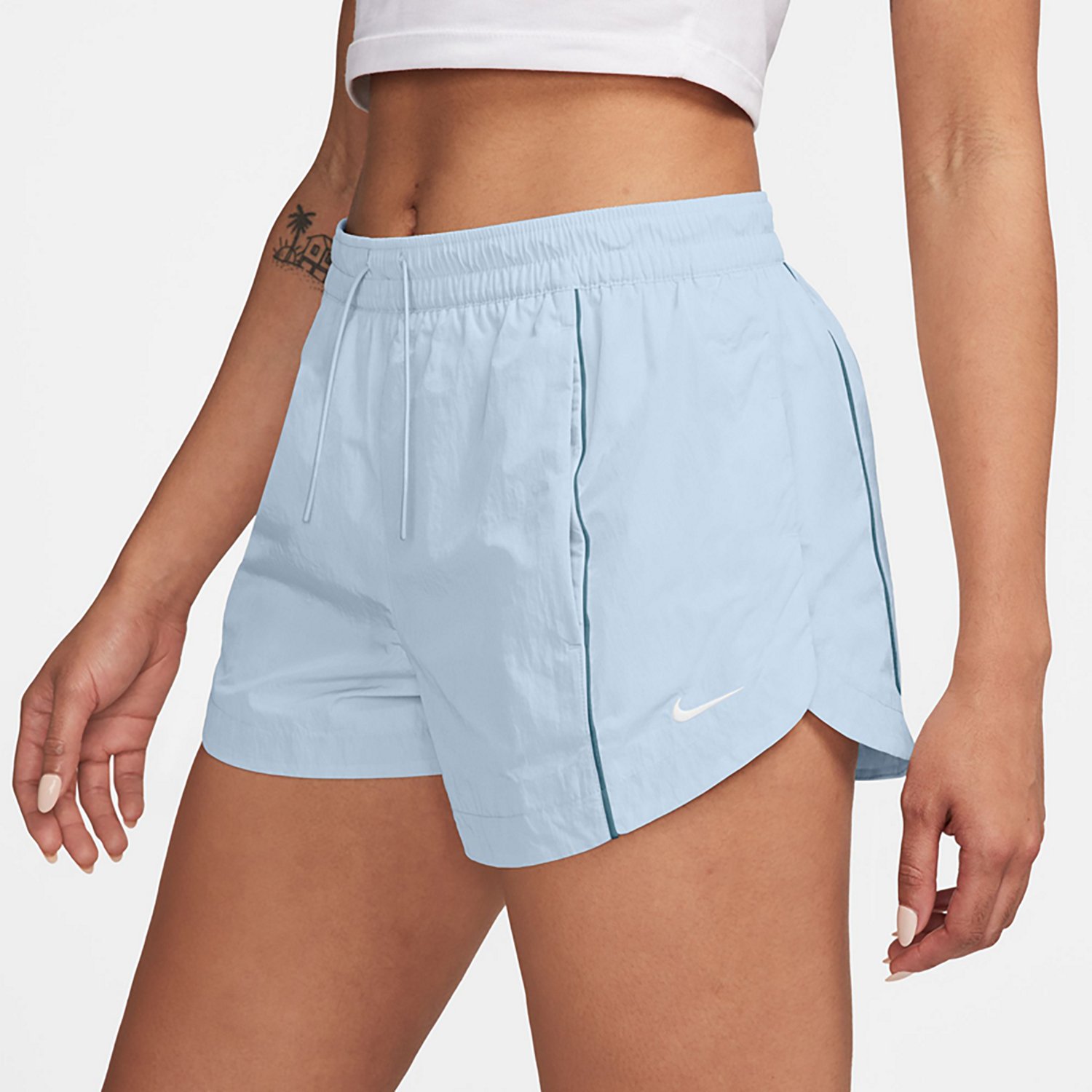Nike Women's Sportswear Windrunner Woven Mid Rise Shorts 2 in - view number 3