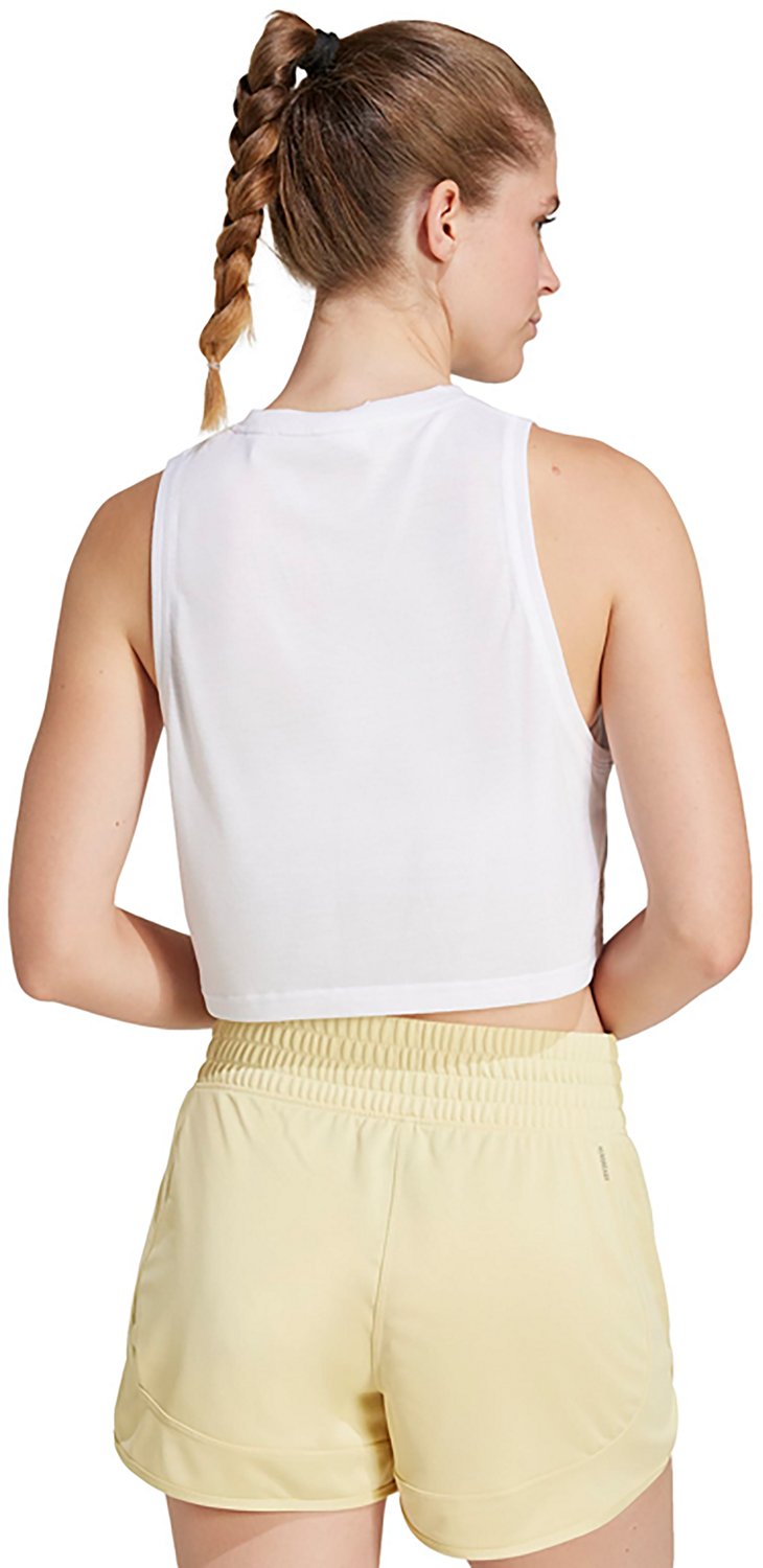 adidas Women's Training Essentials Regular 3-Stripes Tank Top                                                                    - view number 2