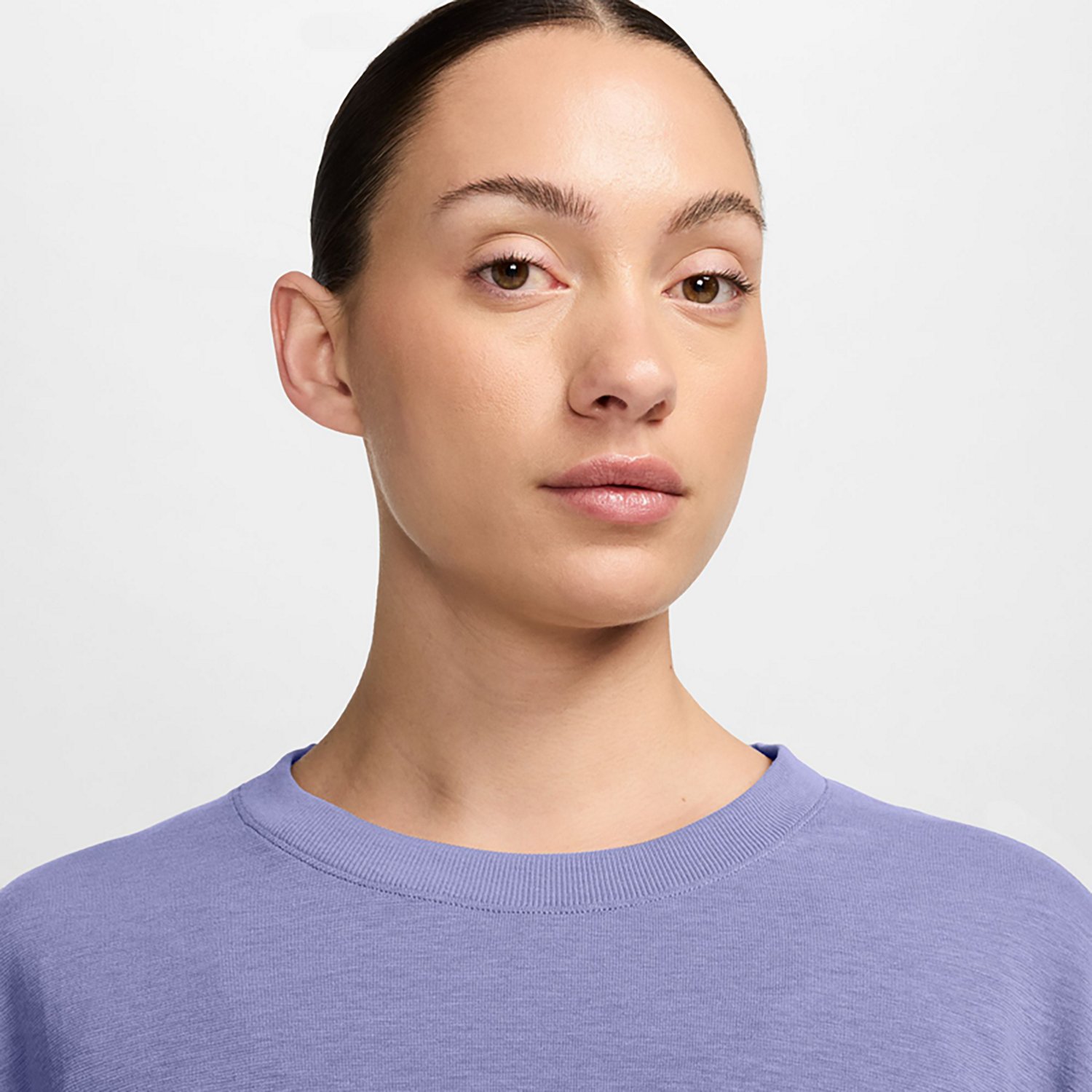 Nike Women's One Relaxed Dri-FIT Cropped Short-Sleeve Top - view number 3