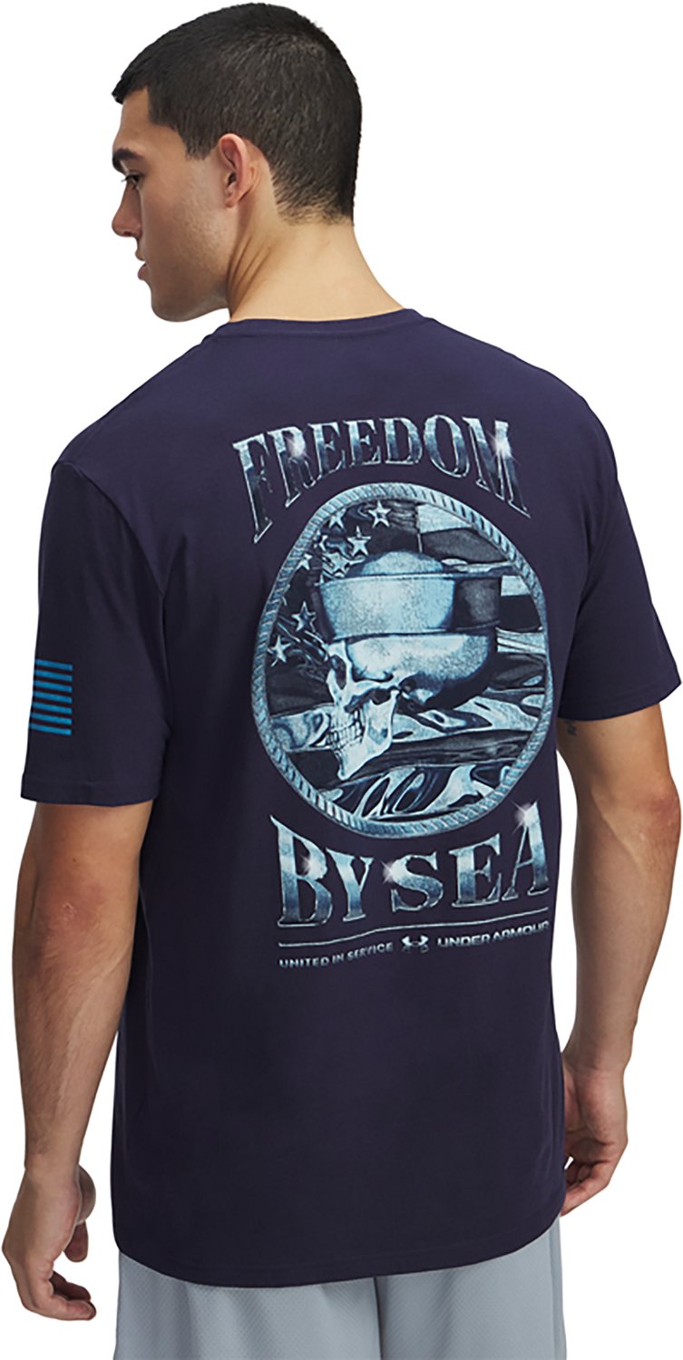 Under Armour Men's Freedom By Sea Short Sleeve T-shirt - view number 2