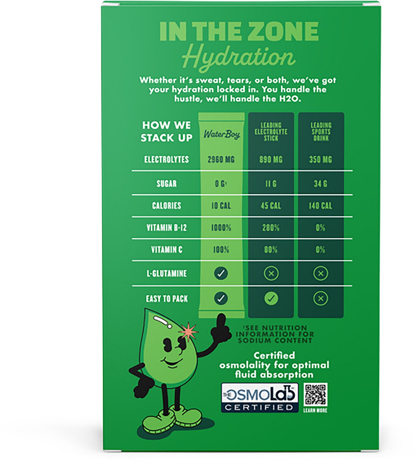 Waterboy Workout Hydration Sticks 10-Pack                                                                                        - view number 3