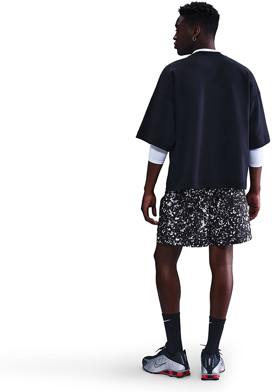 Nike Men's Club Woven Regrind Shorts 6 in - view number 2
