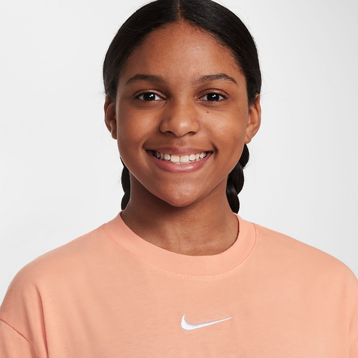 Nike Girls' Sportswear Boyfriend Essential Tee LBR - view number 3