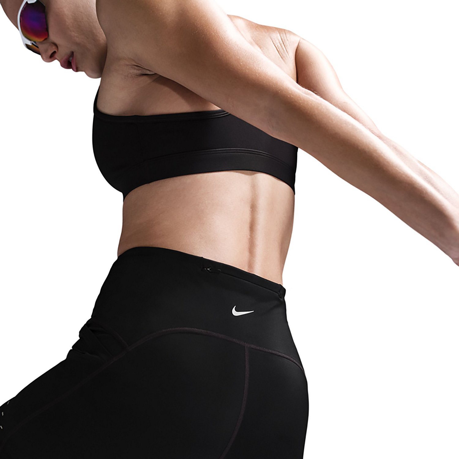 Nike Women's Swift High Waisted Running Shorts 4 in - view number 4