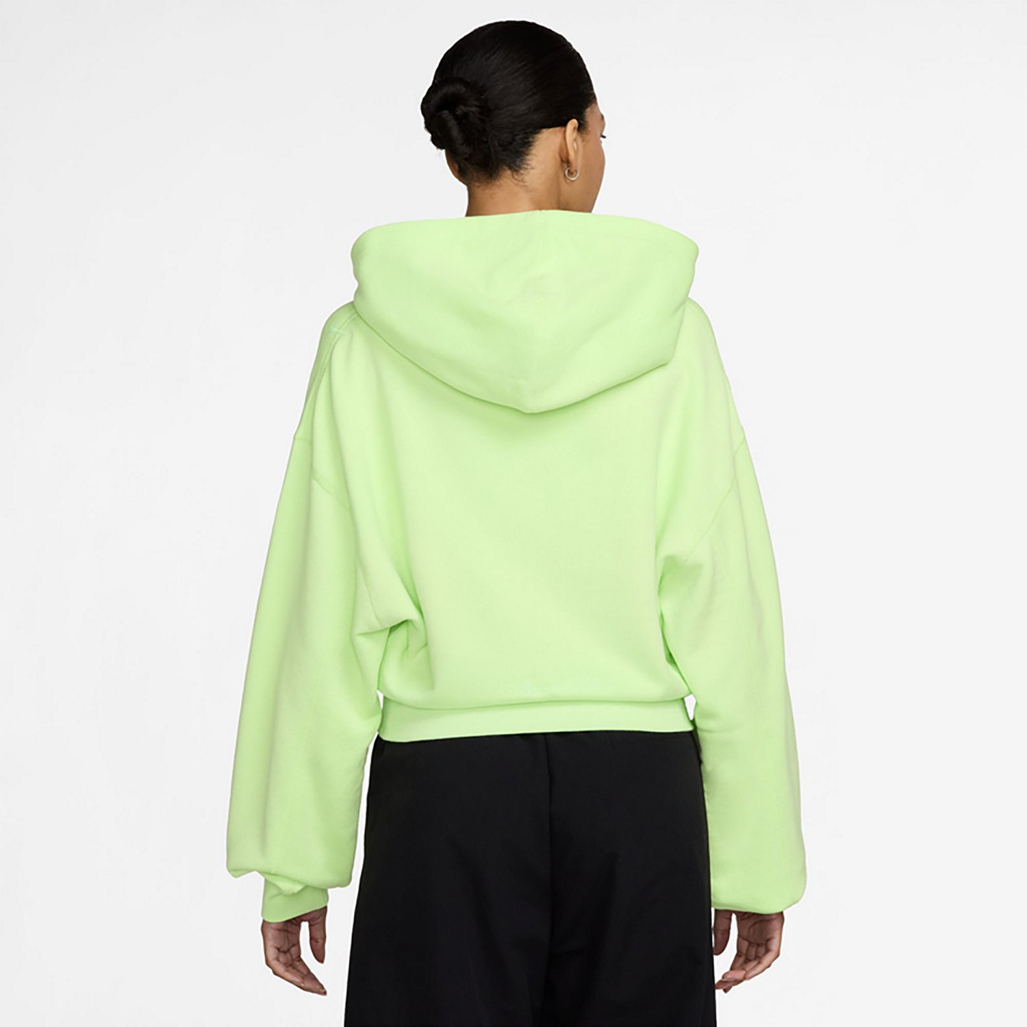Nike Women's Sportswear Full-Zip Cropped French Terry Hoodie - view number 2