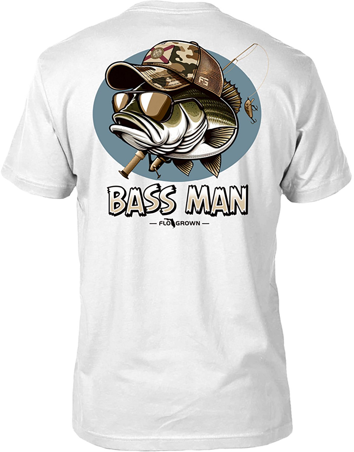 FLOGROWN Men's Bass Man Short Sleeve T-shirt - view number 2