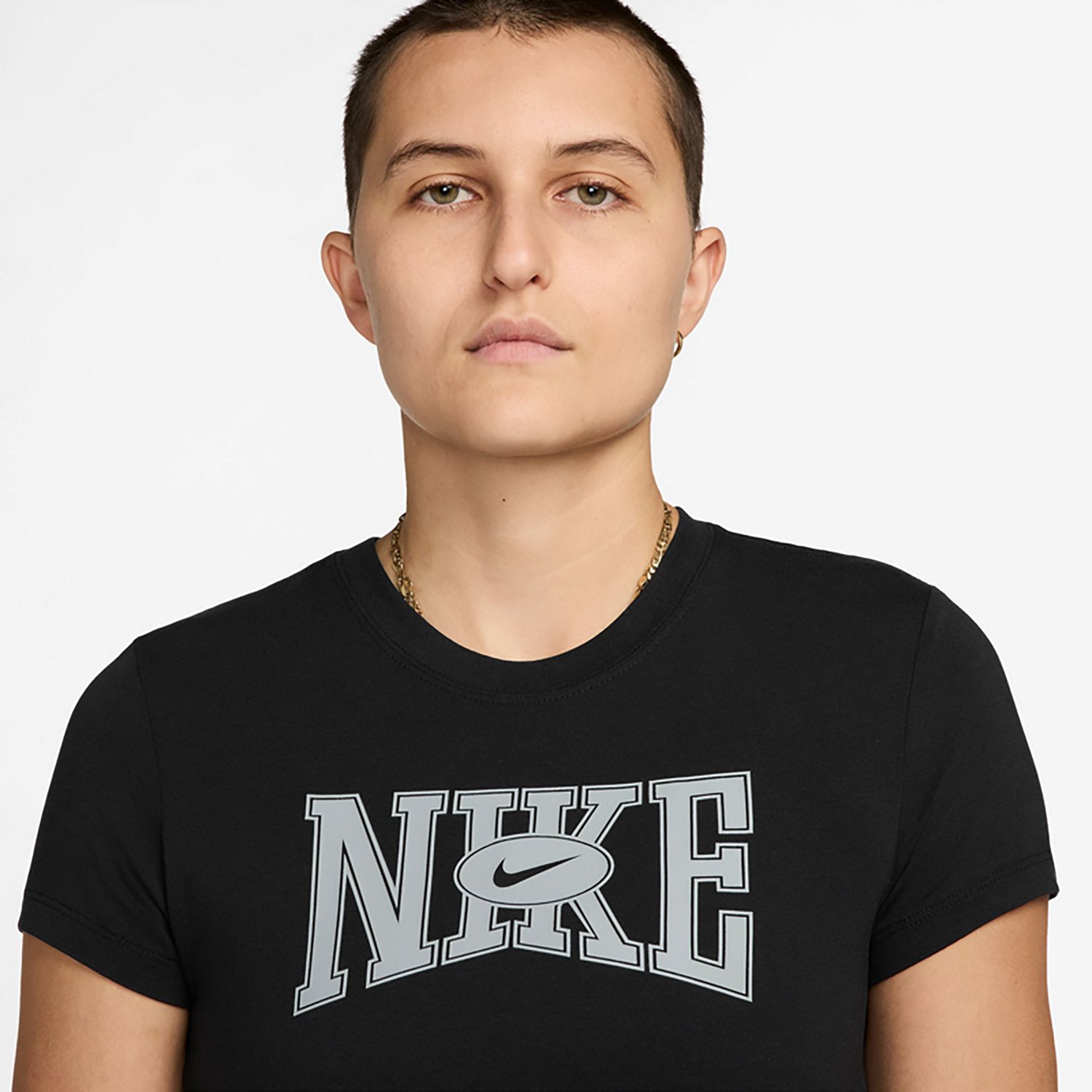 Nike Women's Sportswear Slim Crop Graphic T-shirt - view number 3