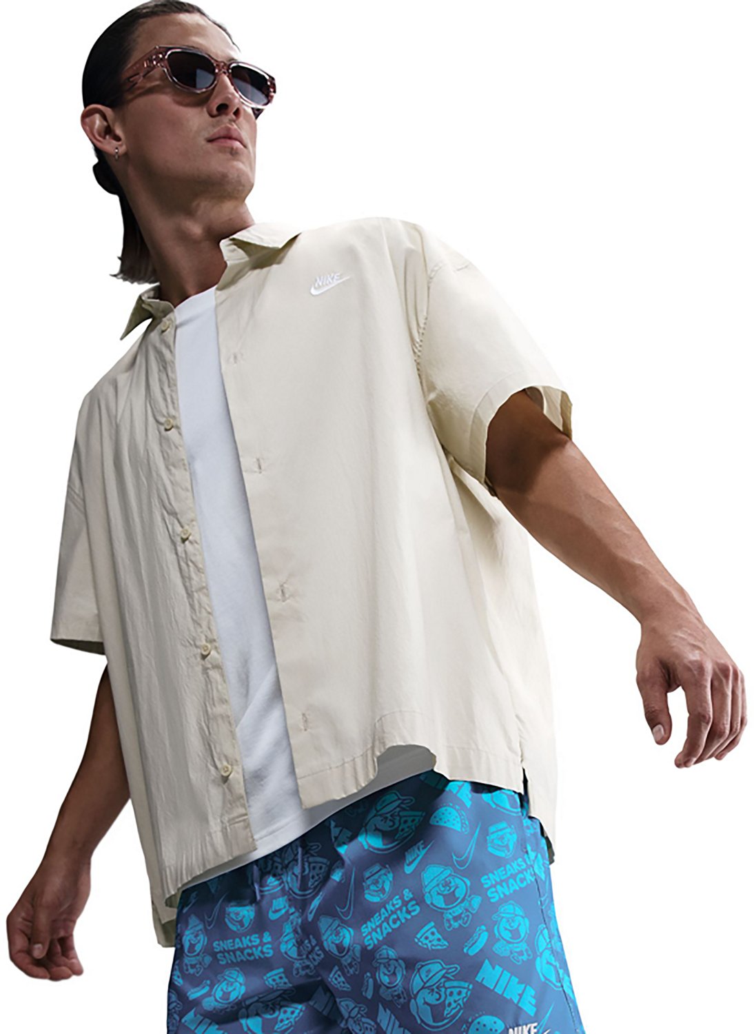 Nike Men's Club Woven Flow Shorts 6 in - view number 5