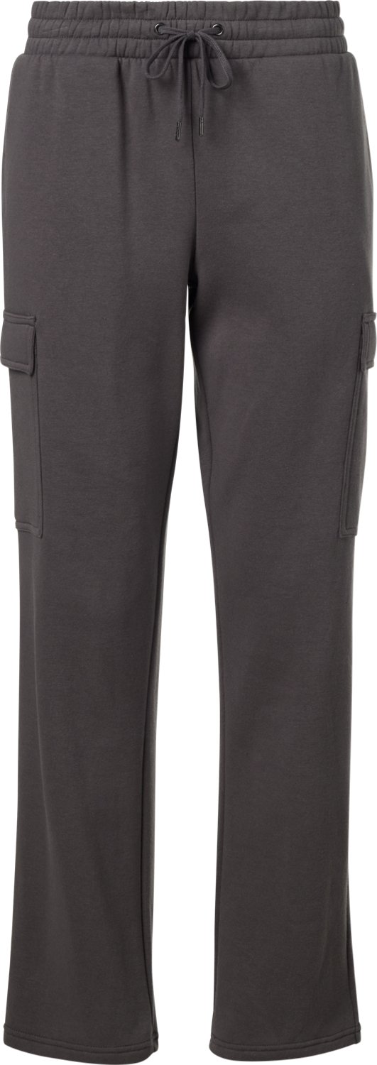 BCG Women's Lifestyle Wide Leg Fleece Cargo Pants - view number 3