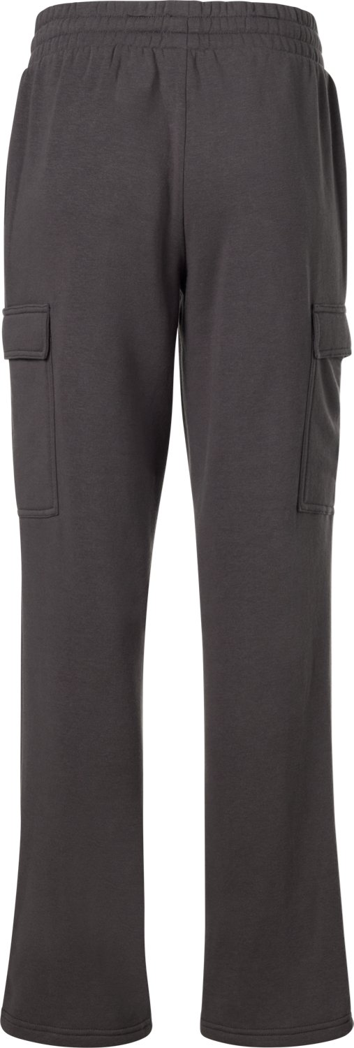 BCG Women's Lifestyle Wide Leg Fleece Cargo Pants - view number 4