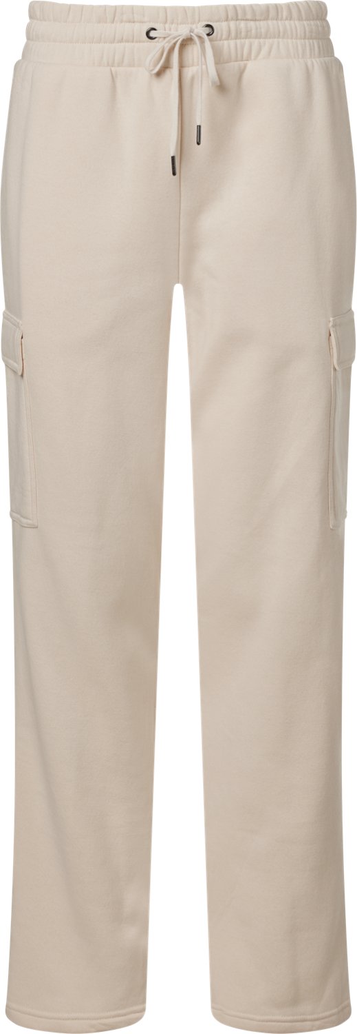 BCG Women's Lifestyle Wide Leg Fleece Cargo Pants - view number 1