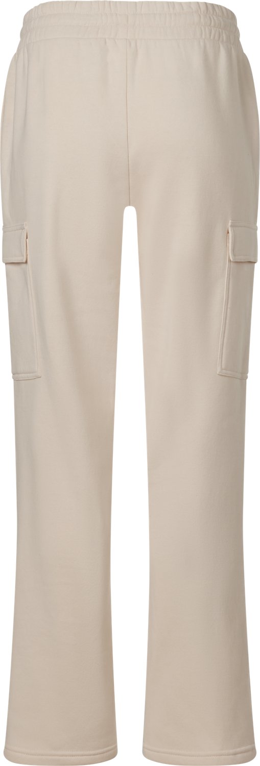 BCG Women's Lifestyle Wide Leg Fleece Cargo Pants - view number 2