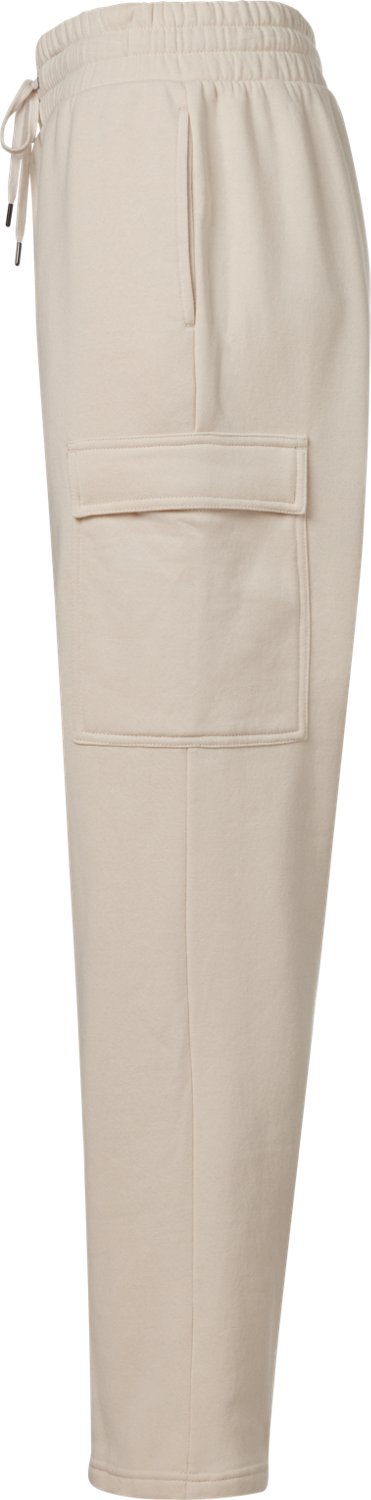 BCG Women's Lifestyle Wide Leg Fleece Cargo Pants - view number 3