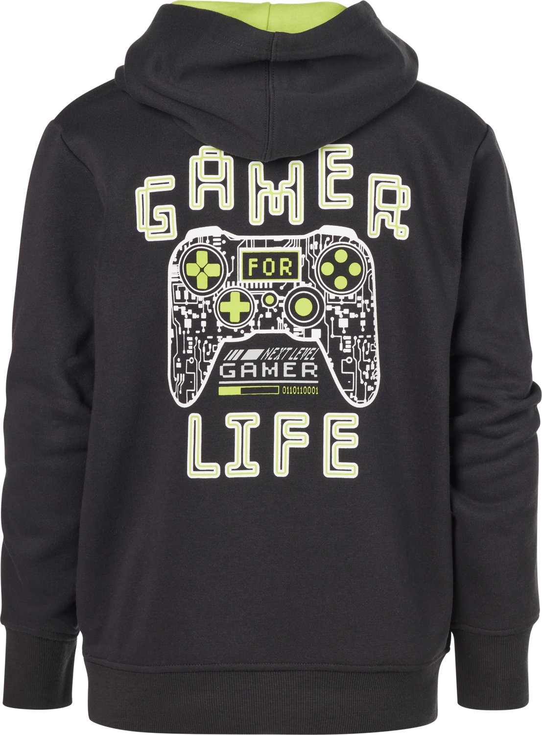 BCG Boys' Lifestyle Fleece Gamer Life Graphic Hoodie - view number 2