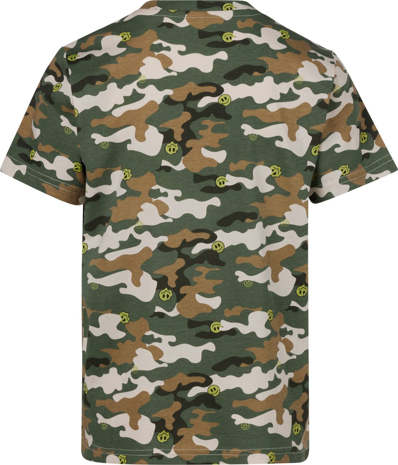 BCG Boys' Lifestyle Camo Smiley Allover Print T-shirt - view number 2