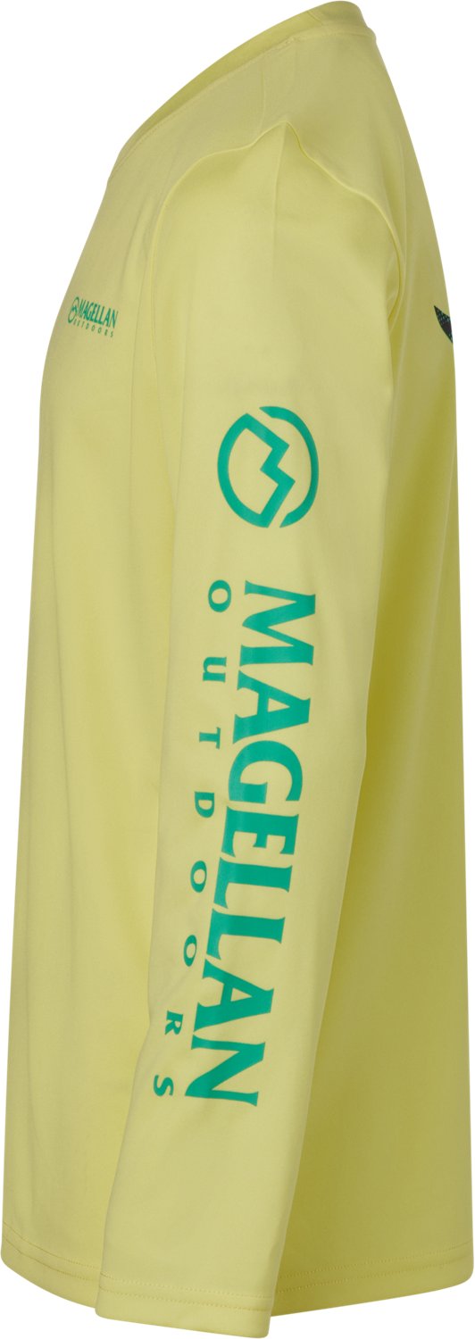 Magellan Outdoors Boys’ Casting Crew Fish Back Long Sleeve T-shirt - view number 5