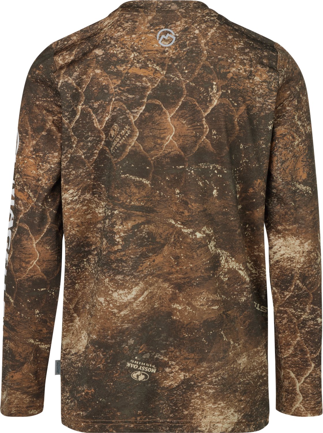 Magellan Outdoors Boys' Mossy Oak Coastal Long Sleeve Crew T-shirt - view number 4