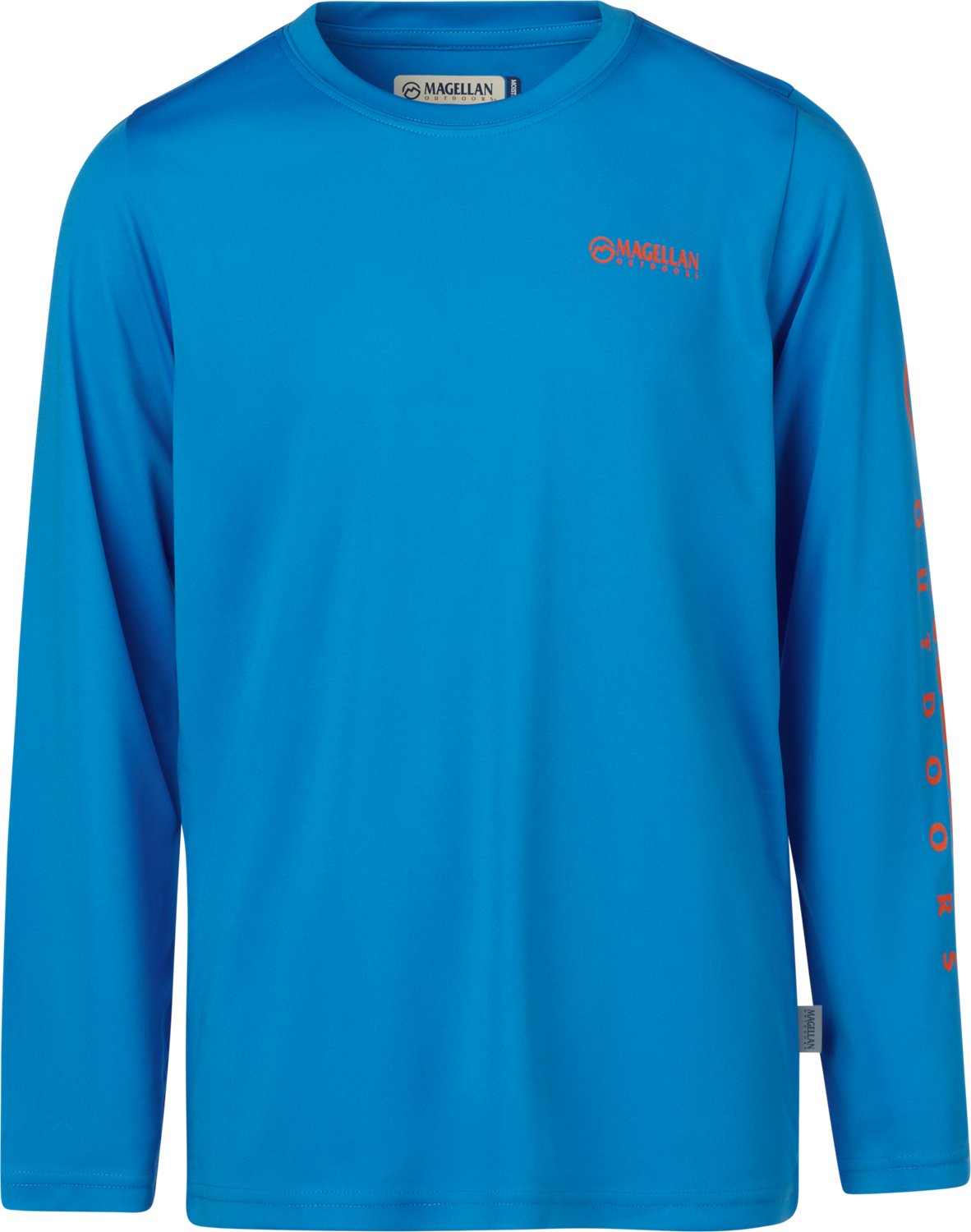 Magellan Outdoors Boys’ Casting Crew Fish Back Long Sleeve T-shirt - view number 4