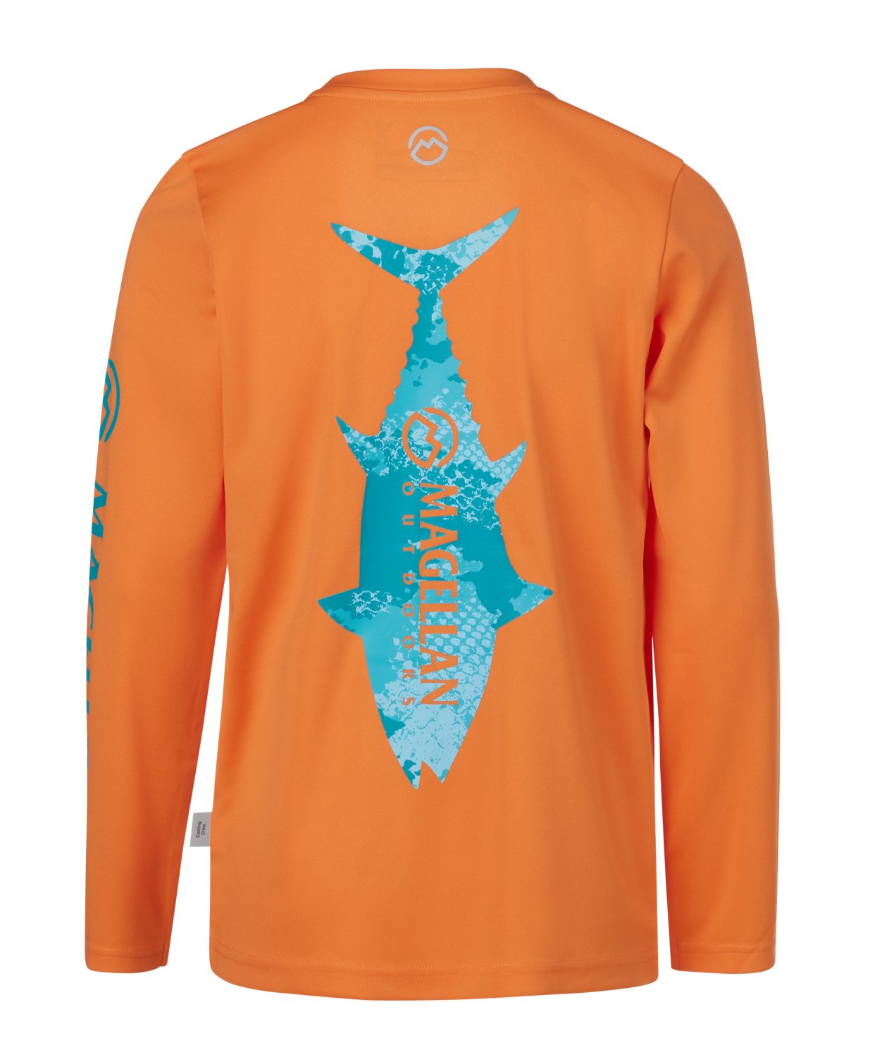 Magellan Outdoors Boys’ Casting Crew Fish Back Long Sleeve T-shirt - view number 5