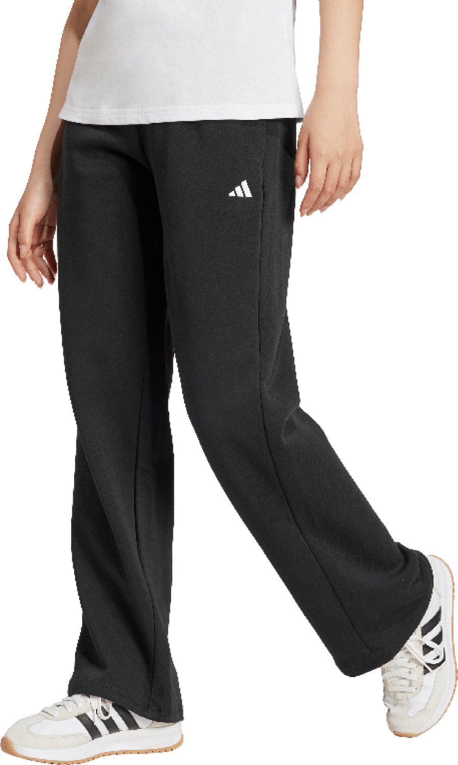 adidas Women's Essentials Small Logo Feel Cozy Open Hem Pants - view number 2
