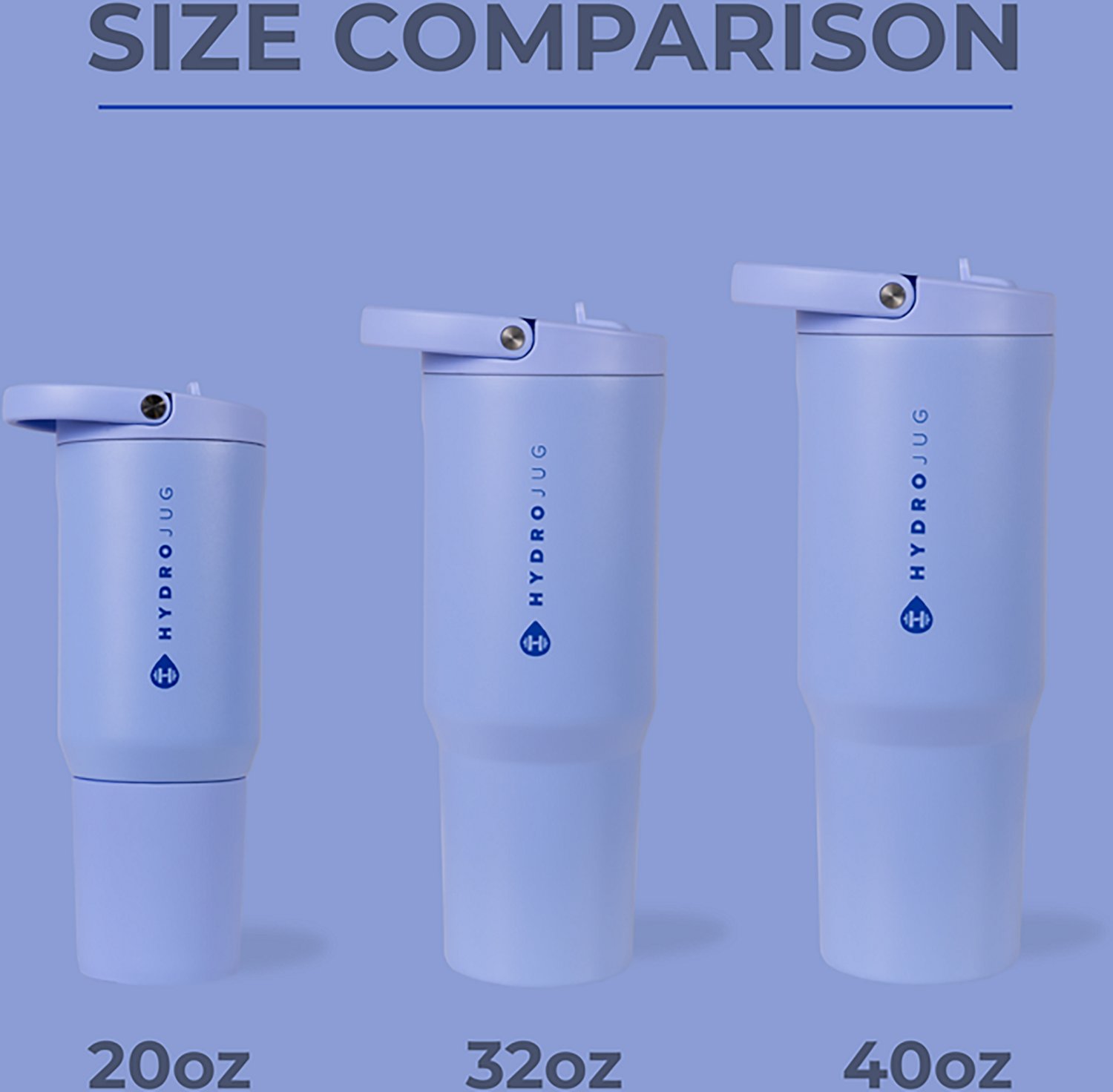 HydroJug Sport 20oz Flip Straw Water Bottle - view number 6