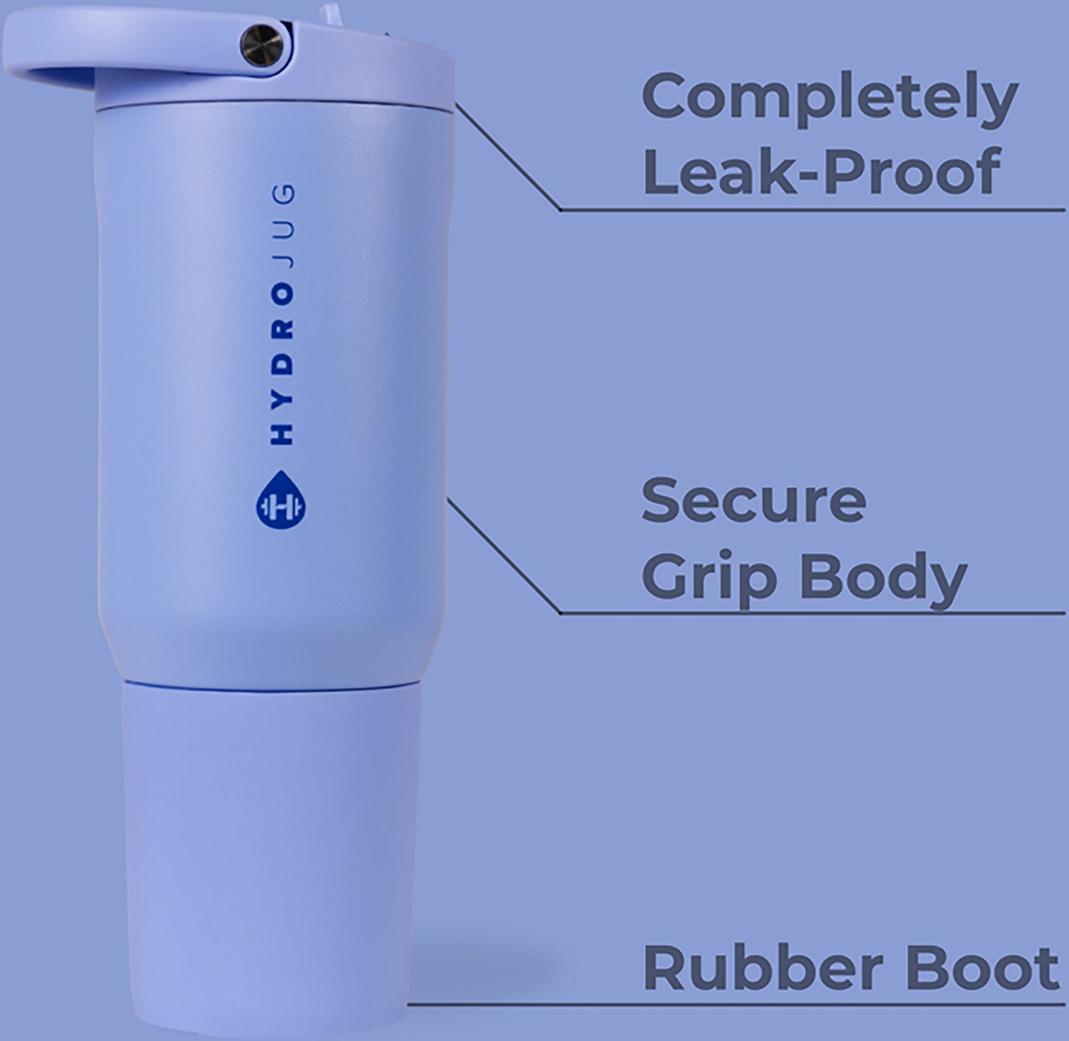 HydroJug Sport 20oz Flip Straw Water Bottle - view number 7
