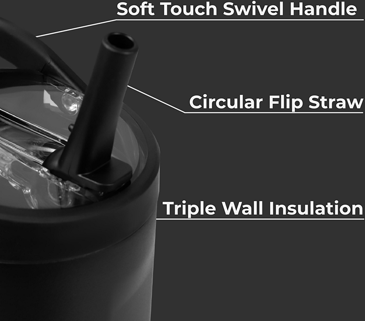 HydroJug Sport 40oz Flip Straw Water Bottle - view number 8